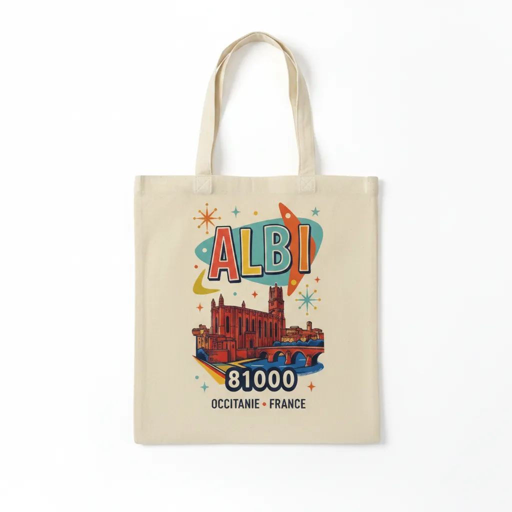 Tote Bag Personnalisé en Coton – Impression Vinyle & DTF – Sur Mesure