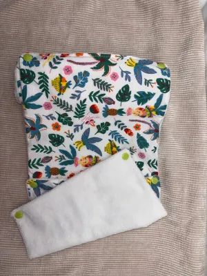 Essuie-Tout Lavable Coton & Bambou – Lot 6 Feuilles – Zéro Déchet Fait Main France