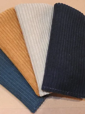 Étui à Lunettes en Velours Côtelé – Fait Main, Plusieurs Couleurs