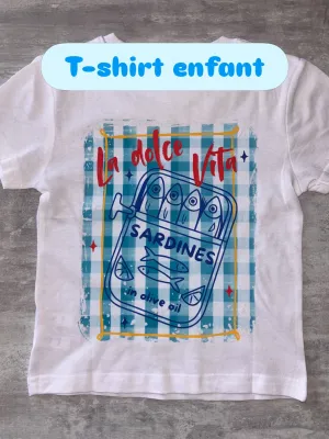 T-shirt Personnalisé en Coton – Flocage, DTF ou Vinyle – Création sur Mesure
