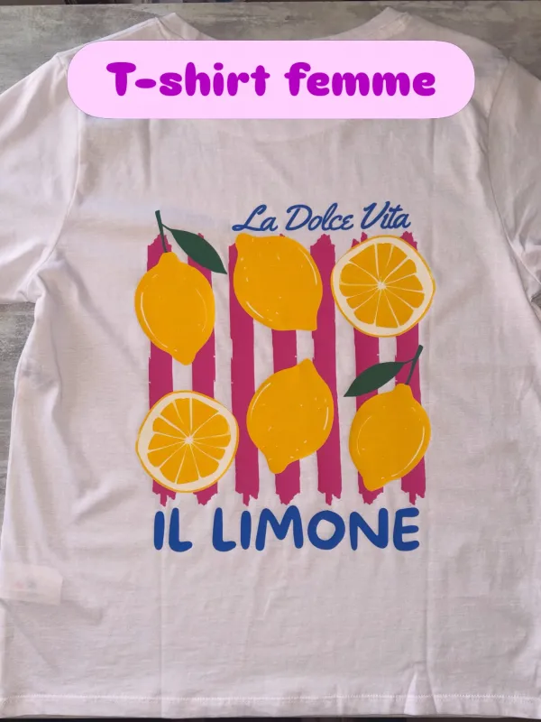 Produit T-shirt Personnalisé en Coton – Flocage, DTF ou Vinyle – Création sur Mesure Image